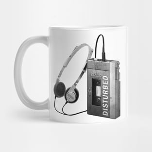 Walkman Play Disturbed Song Mug